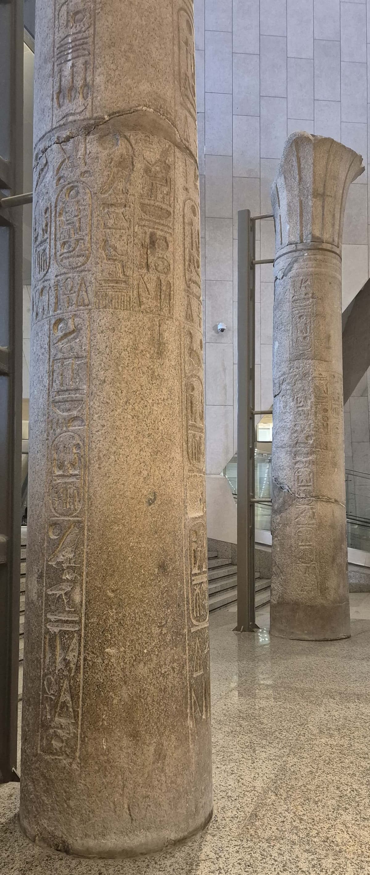 Pair of Palm Columns