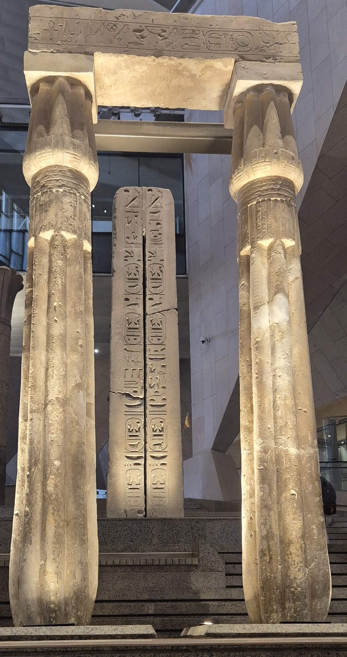 Columns & Lintel of King Sobekemsaf I