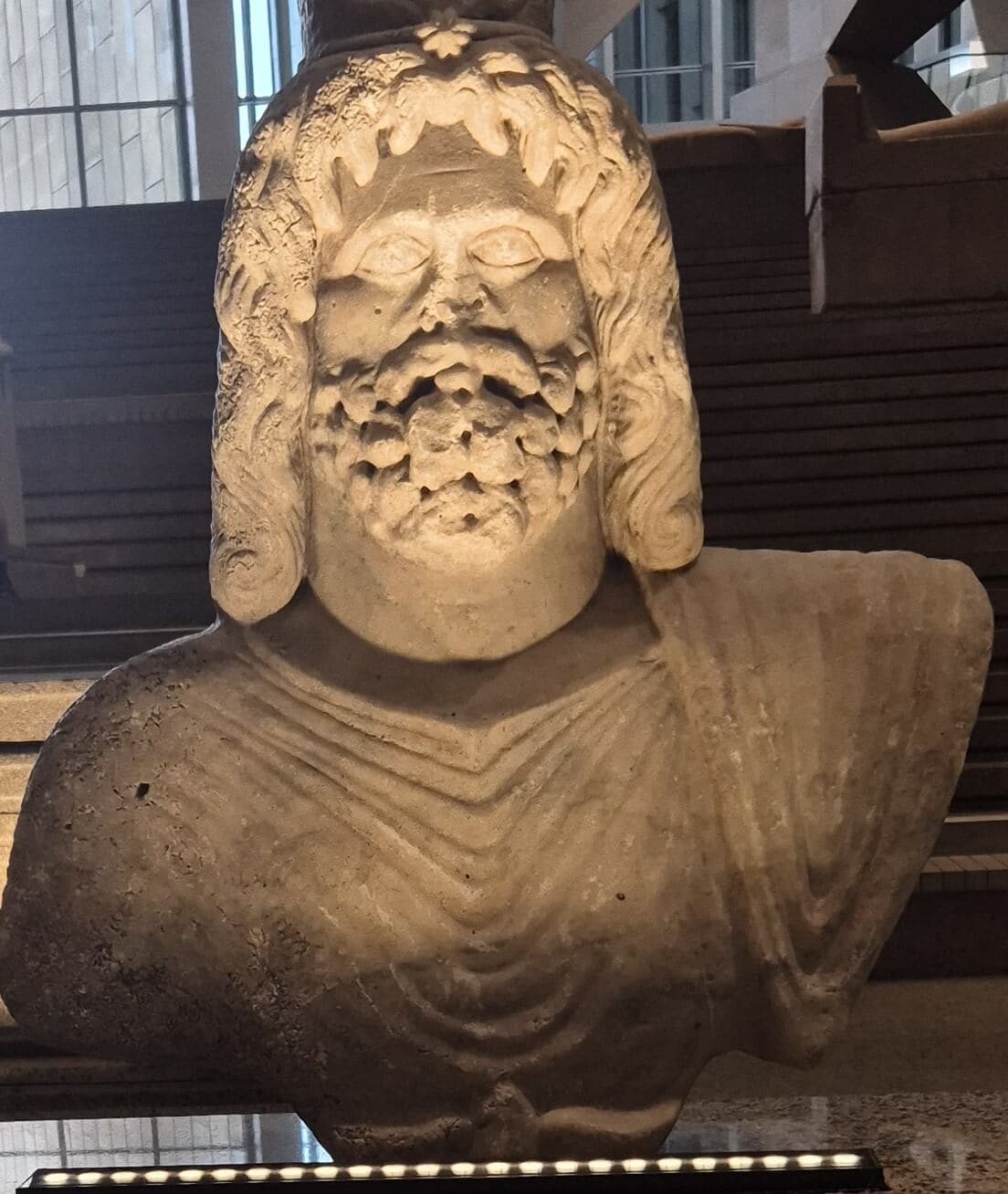 Head of God Serapis